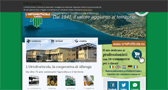 Desktop Screenshot of ortofrutticola.it
